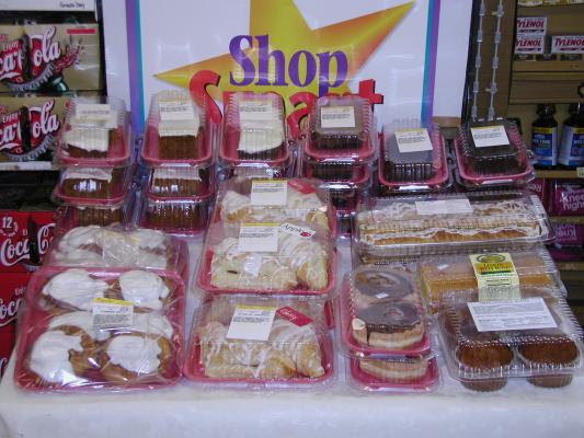 CHECK OUT OUR FRESH MADE BAKERY!